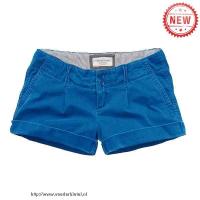 dames abercrombie classic shorts solide-colored blauw Rotterdam Shop cwcik614